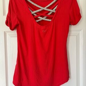 Women’s Calia Coral Crisscross Women's Top - M